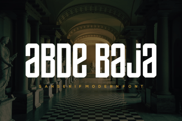Abdebaja Font for Modern Campaign Design