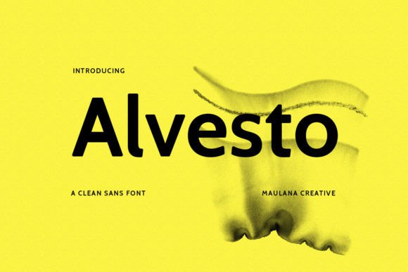 Alvesto: A Modern Sans Serif Font for Polished Branding