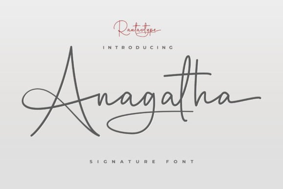 Anagatha: A Versatile Script Font for Web Design