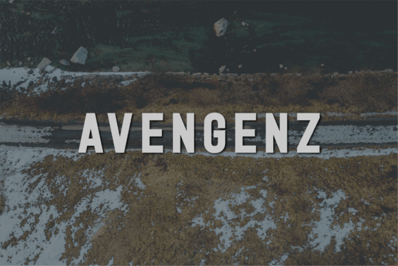 Avengenz: A Modern Sans Serif Font for Handmade Creations