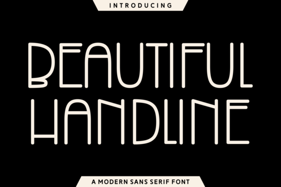Beautiful Handline: A Modern Typeface for Handmade Creations