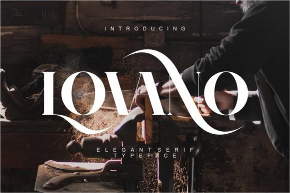 Bring Your Creations to Life with the Lovano Serif Typeface