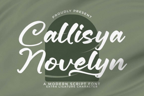 Callisya Novelyn for Web Design: A Handwritten Typeface with Digital Charm