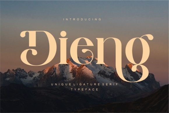 Dieng Serif Font for Professional Branding