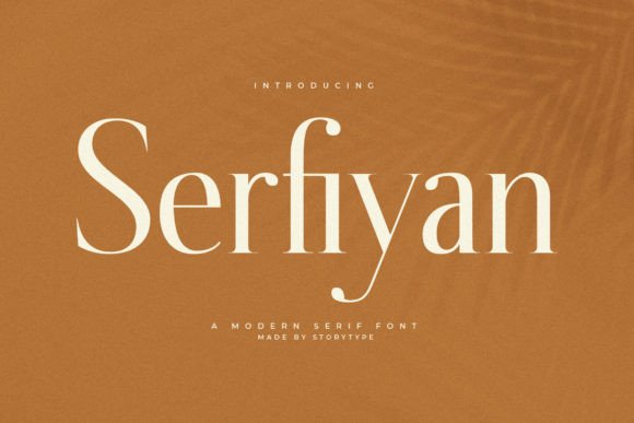 Enhance Web Design with the Serfiyan Serif Font