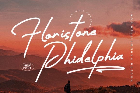 Floristone Phidelphia Font for Handmade Creations