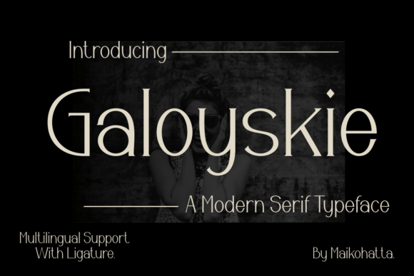 Galoyskie Font for Handmade Creations