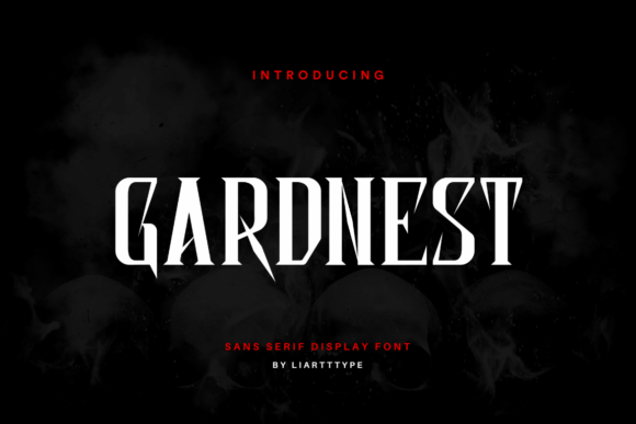 Gardnest: The Futuristic Serif Font That Elevates Campaign Design