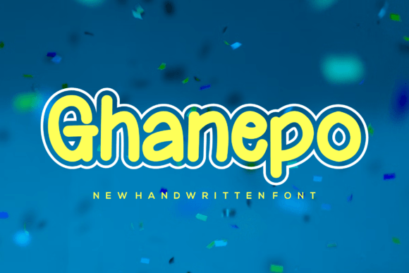 Ghanepo Font for Editorial Design and Content Layout