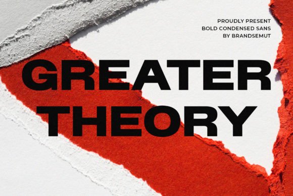Greater Theory: A Modern Sans Serif Font for Editorial Design