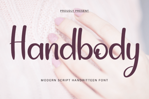 Handbody: A Cool and Modern Handwritten Font for Creative Projects