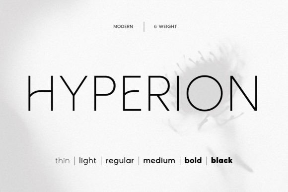 Hyperion: A Modern Sans Serif Font for Editorial Design