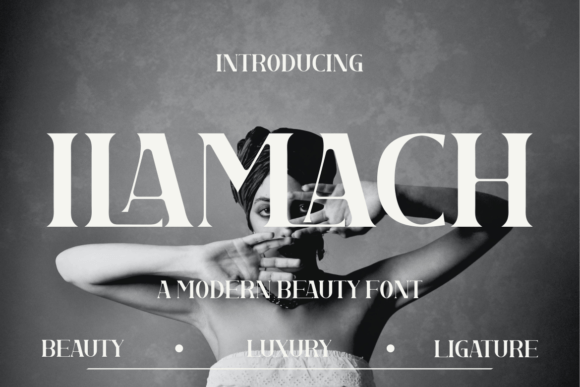 Ilamach: A Serif Font for Modern Branding and Design
