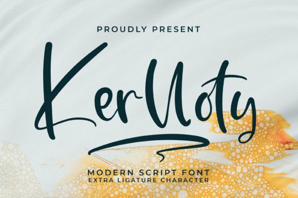 Kerlloty – Modern Script Font for Business Branding