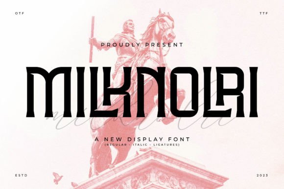 Milknolri: A Serif Font That Elevates Branding