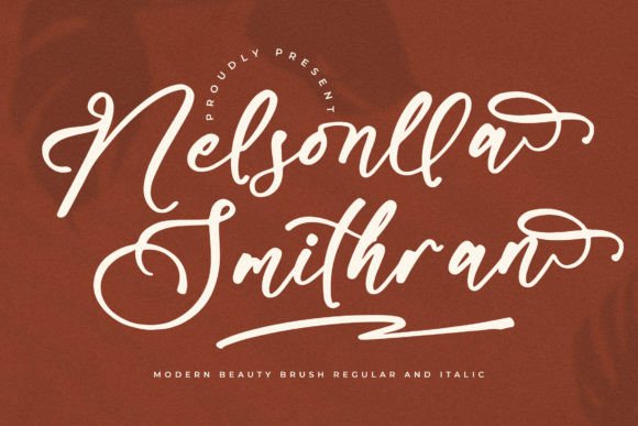Nelsonlla Smithran Font for Handmade Creations
