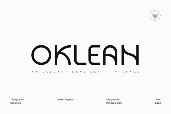 Oklean: A Modern Sans Serif Font for Cleaner Content Design