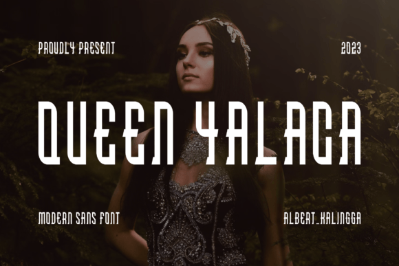 Queen Yalaca Font Review for Branding Projects