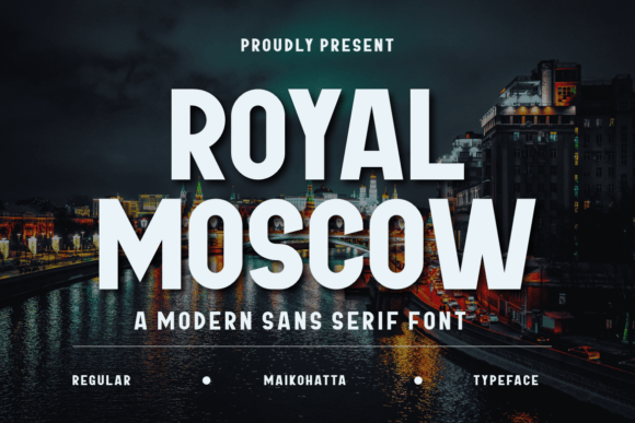 ROYAL MOSCOW Font for Modern Branding Projects