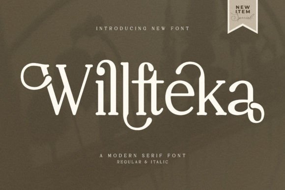 Willfteka Serif Font for Modern Web Design